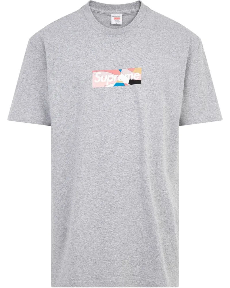 Supreme Being x Emilio Pucci T-Shirt mit Logo - Grau Grau