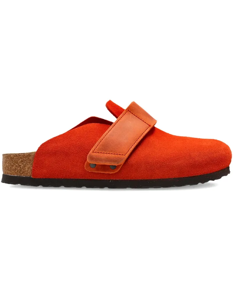 Birkenstock Loma Mules aus Nubukleder - Orange Orange