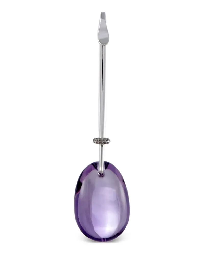 Georg Jensen Vivianna Anhänger mit Amethyst und Diamant - Silber Silber