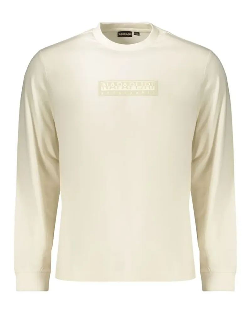 Napapijri Langarmshirt mit Logo - Nude Nude