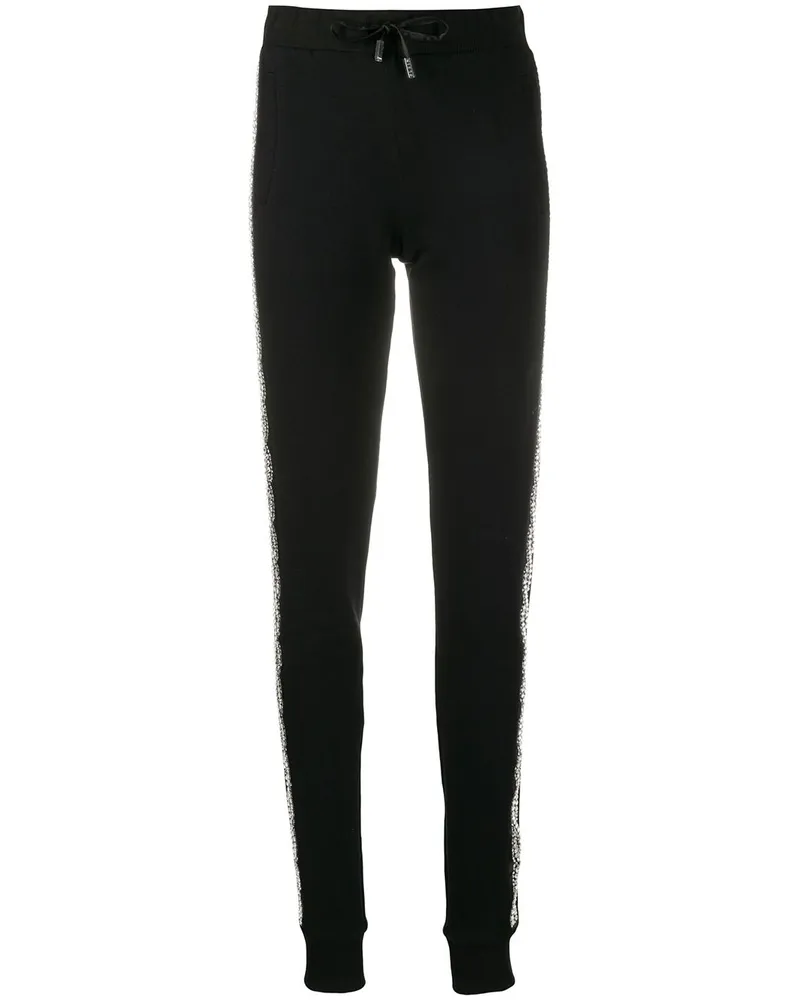 Philipp Plein Jogginghose mit Kordelzug - Schwarz Schwarz