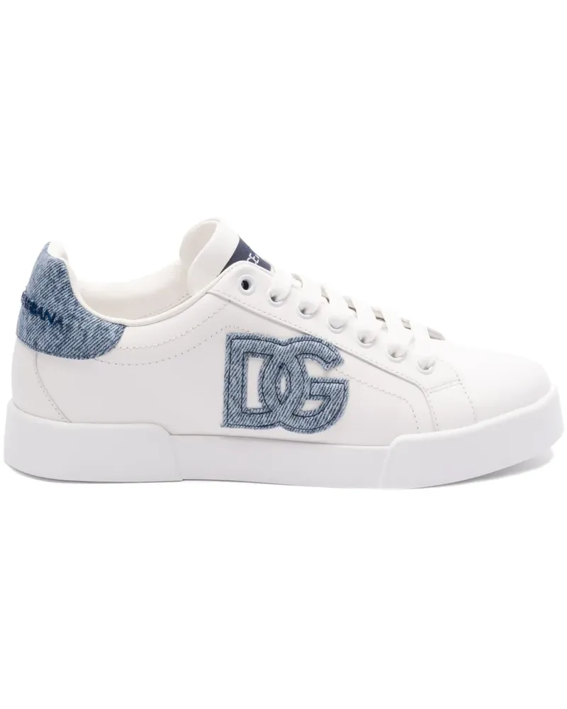 Dolce & Gabbana Portofino' Sneakers - Weiß Weiß