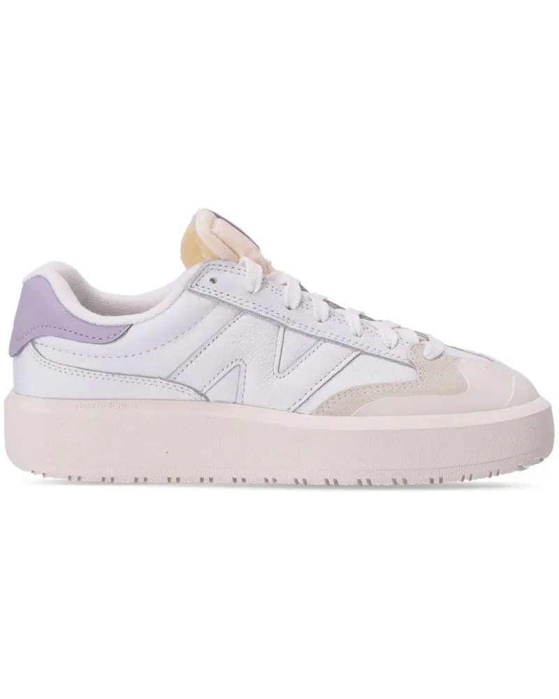 New Balance Sneakers mit Einsätzen - Weiß Weiß
