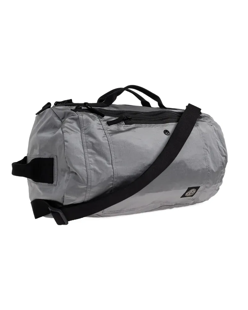 Stone Island zip duffle bag - Grau Grau