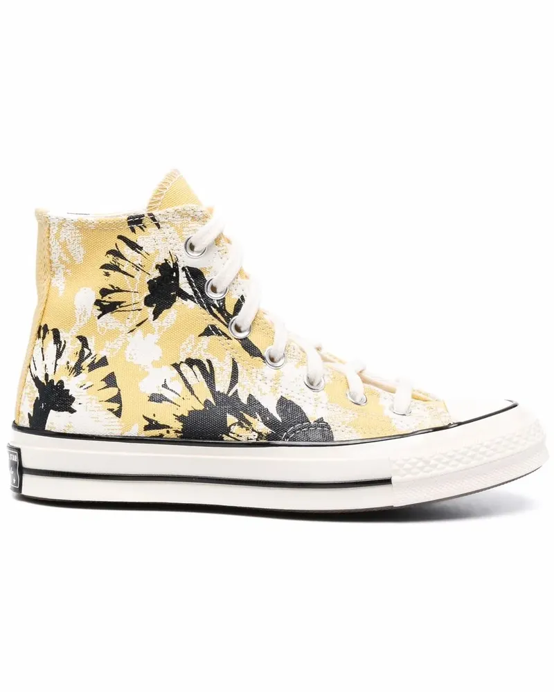 Converse Hybrid Floral Chuck 70 Sneakers - Gelb Gelb