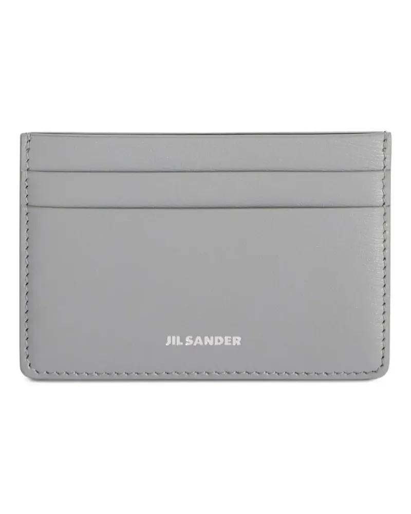 Jil Sander Klassisches Kartenetui - Grau Grau