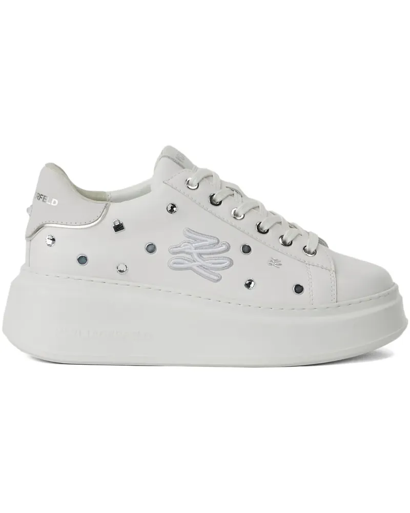 Karl Lagerfeld Anakapri Sneakers - Weiß Weiß