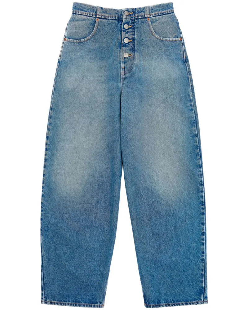 Maison Margiela Jeans mit weitem Bein - Blau Blau