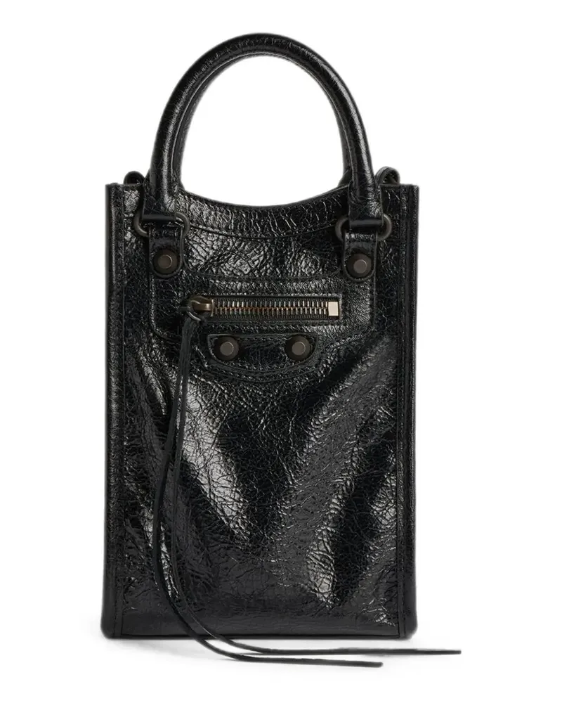 Balenciaga Le City Handyhülle - Schwarz Schwarz