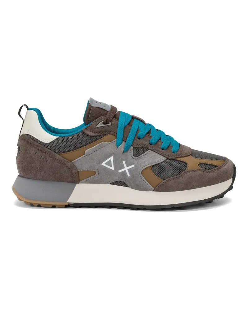 Sun68 Jaki Sneakers mit Logo-Stickerei - Braun Braun