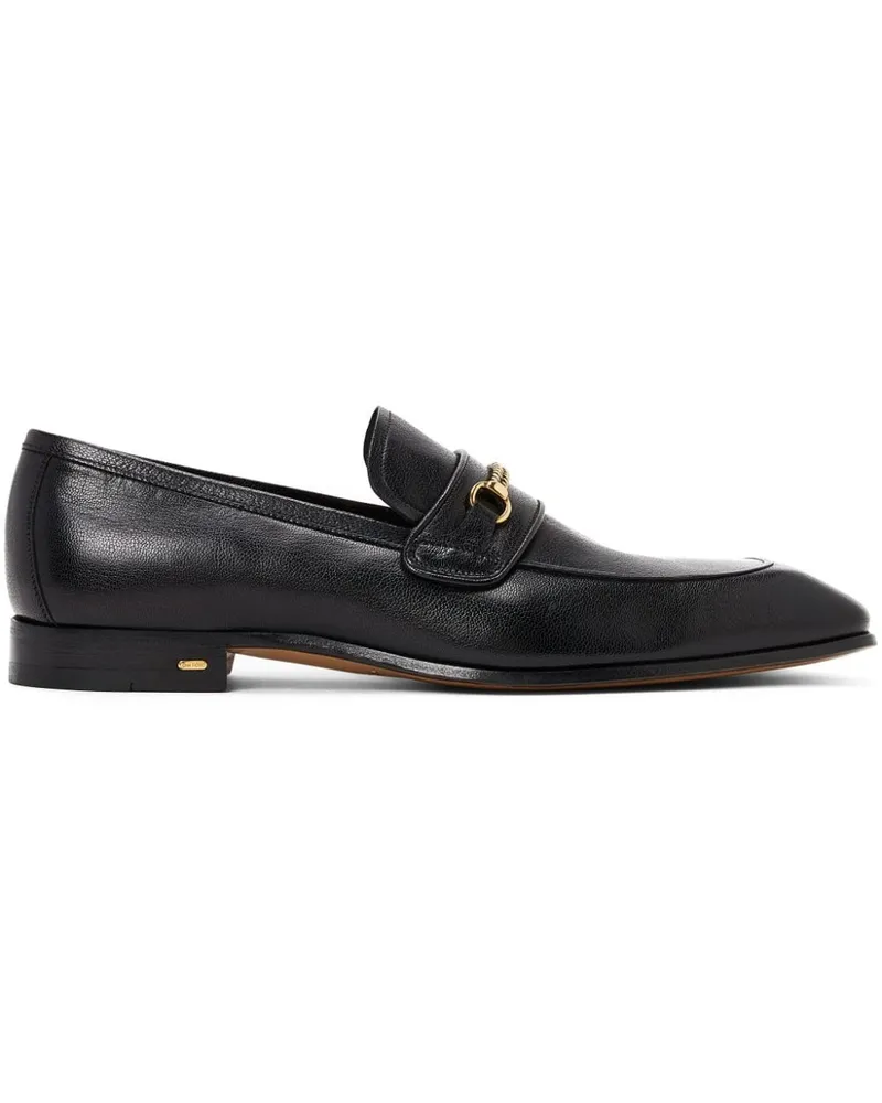 Tom Ford Loafer mit Bailey-Kette - Schwarz Schwarz