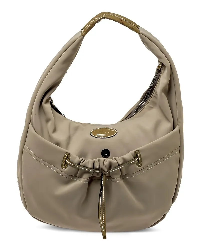 TOD'S Handtasche mit Kordelzug - Braun Braun