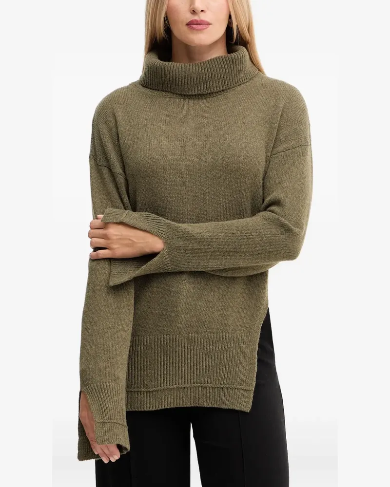 Simona Corsellini Pullover mit Rollkragen - Grün Grün