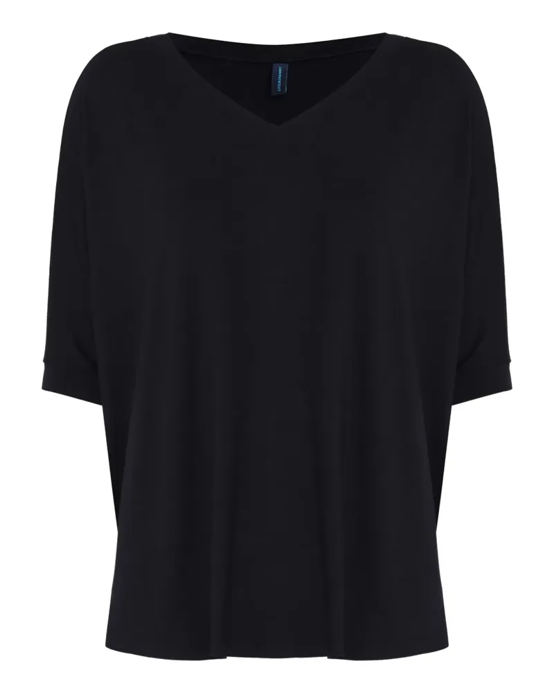Lygia & Nanny V-neck short-sleeve T-shirt - Schwarz Schwarz