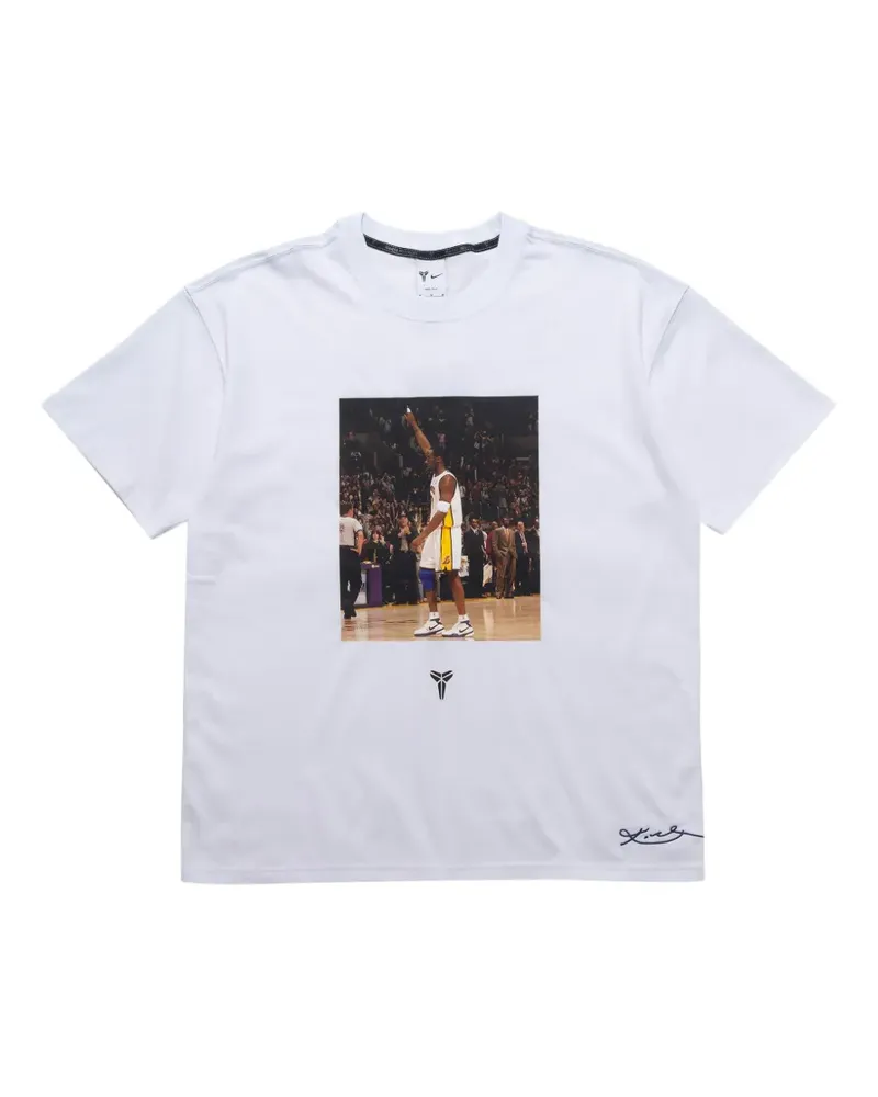 Nike Kobe T-Shirt mit grafischem Print - Weiß Weiß
