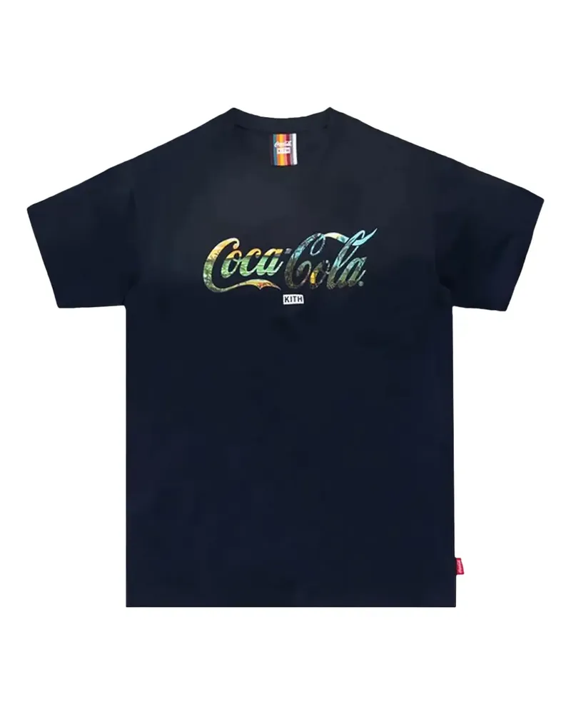 KITH x Coca-Cola T-Shirt - Blau Blau