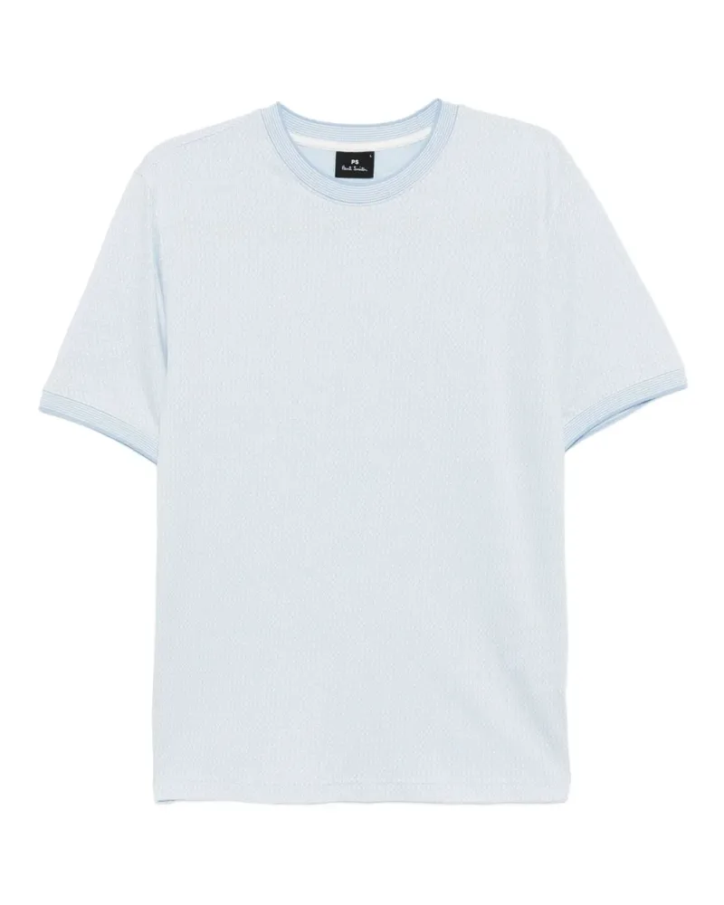 Paul Smith T-Shirt mit Zahn-Print - Blau Blau
