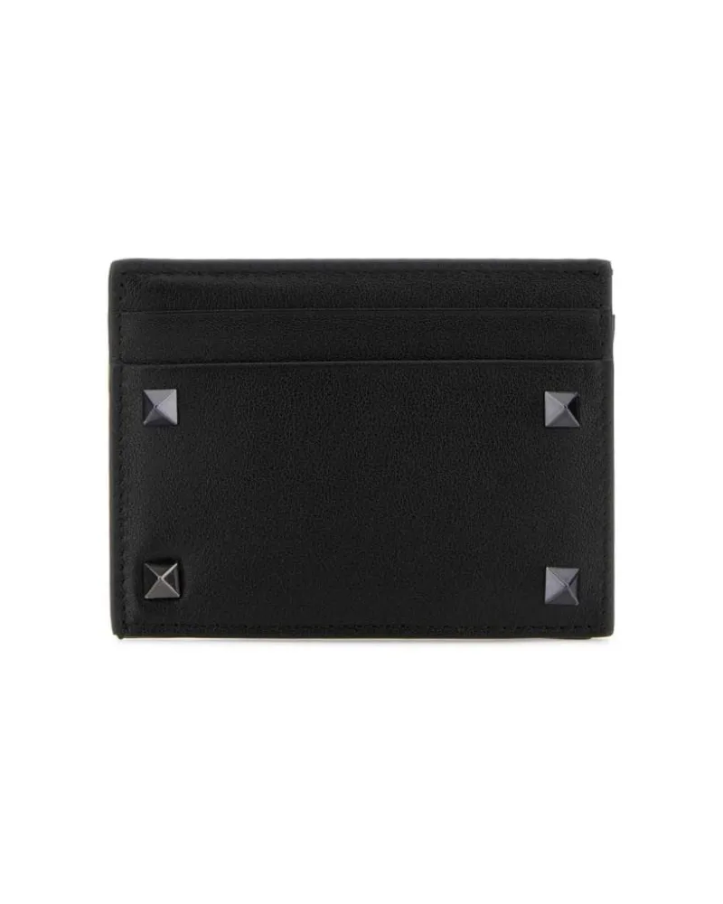 Valentino Garavani Rockstud' Kartenetui - Schwarz Schwarz
