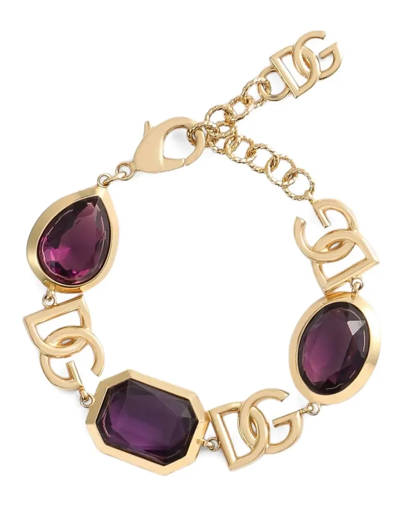 Dolce & Gabbana Armband mit DG-Logo - Gold Gold