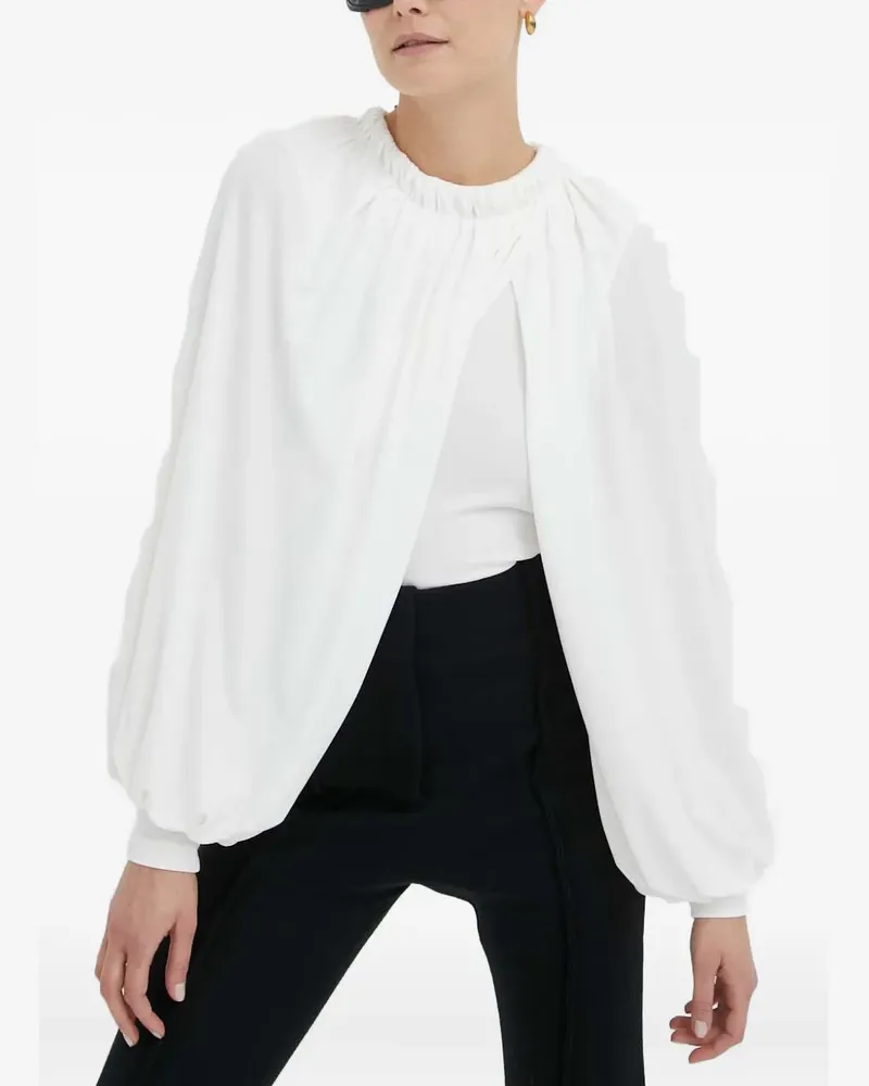Day Birger et Mikkelsen Belinda Minikleid mit langen Ärmeln - Weiß Weiß