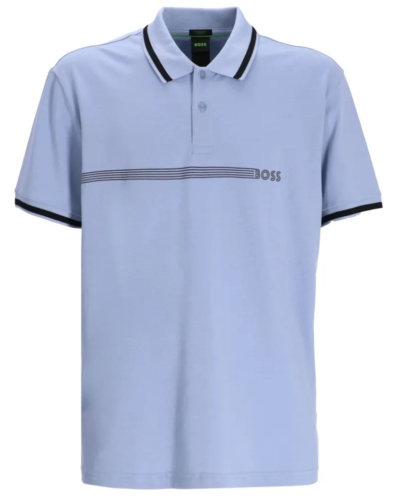 HUGO BOSS Paddy 1 Poloshirt - Blau Blau