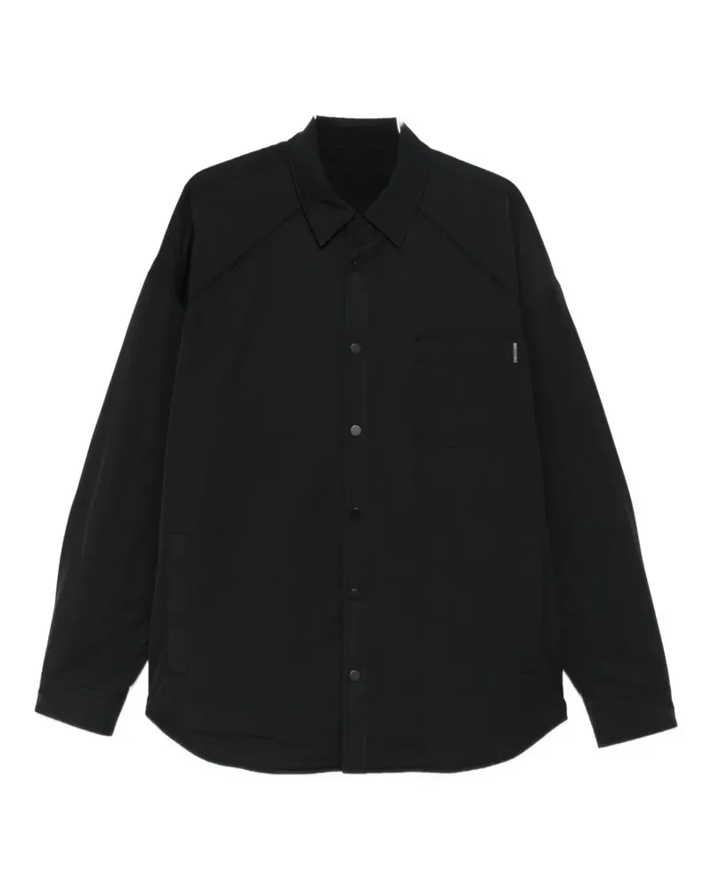 JUUN.J snap-fastening jacket - Schwarz Schwarz