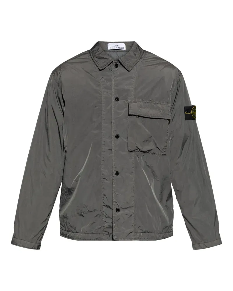 Stone Island buttoned pocket jacket - Grau Grau