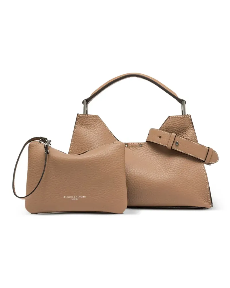 Gianni Chiarini Aurora Tote Bag aus Leder - Rosa Rosa