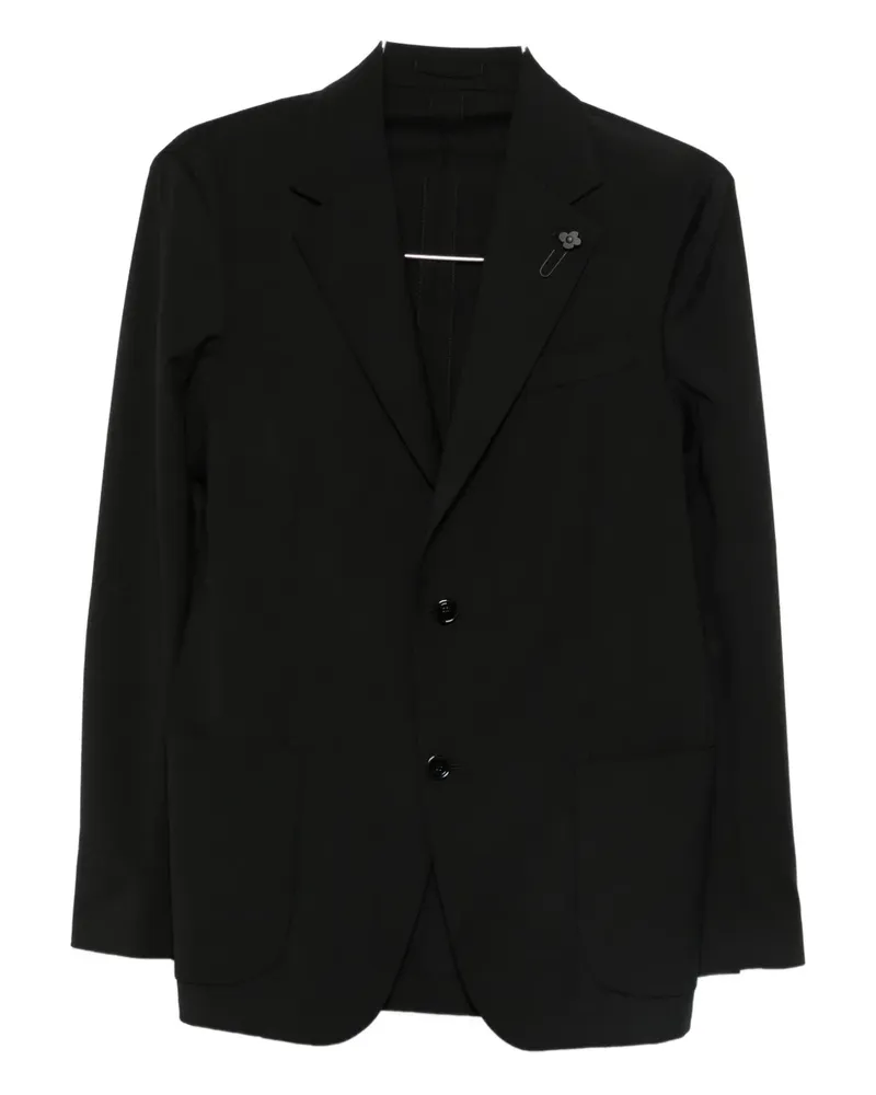 LARDINI Einreihiger Anzug - Schwarz Schwarz