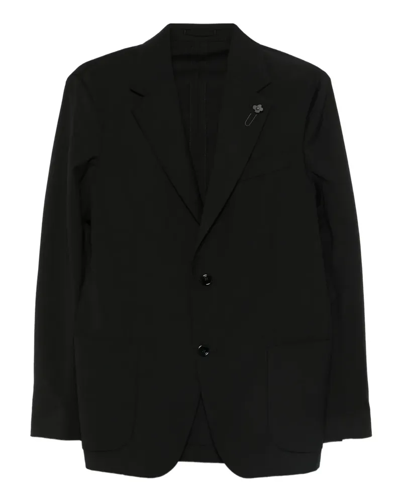 LARDINI Einreihiger Anzug - Schwarz Schwarz