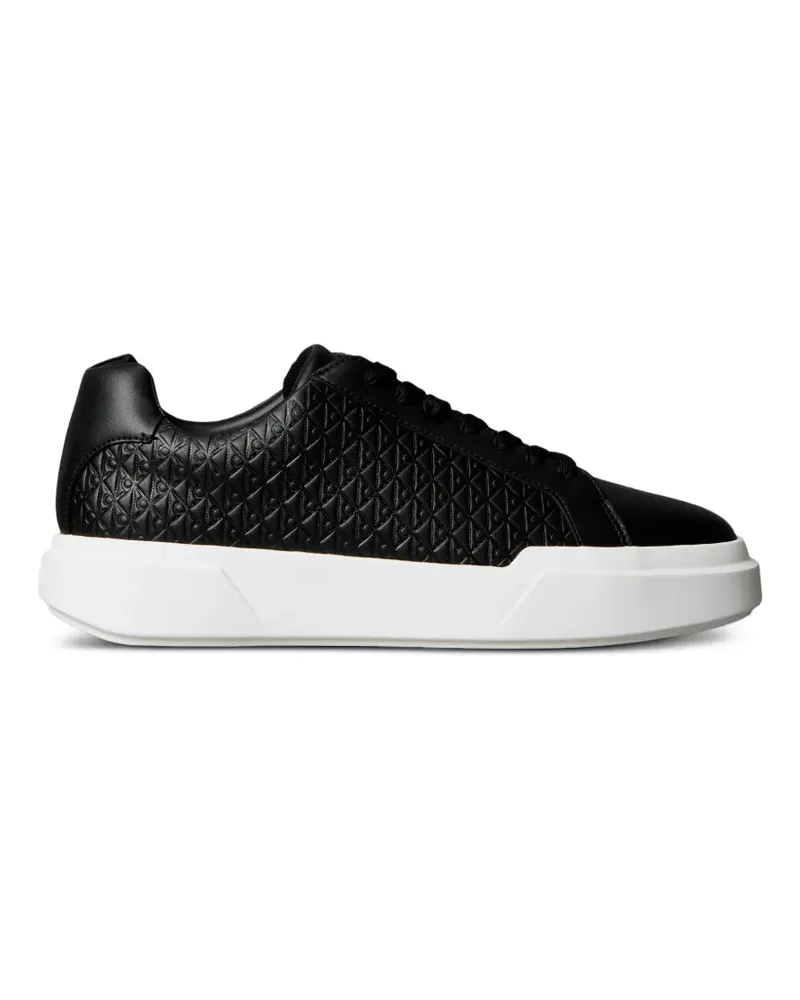 Calvin Klein embossed sneakers - Schwarz Schwarz
