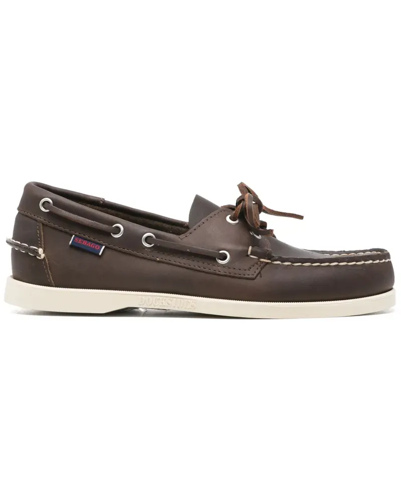 Sebago Portland Segelschuhe - Braun Braun