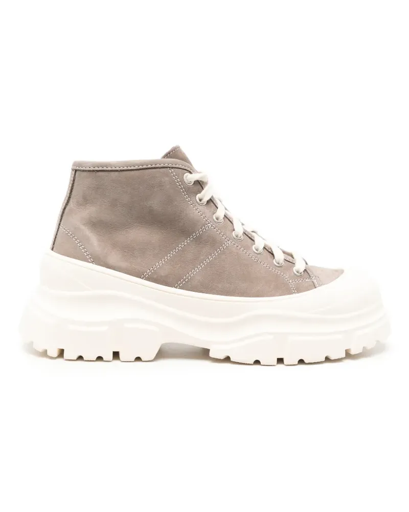 Sofie D'Hoore Fairway High-Top-Sneakers mit dicker Sohle - Grau Grau