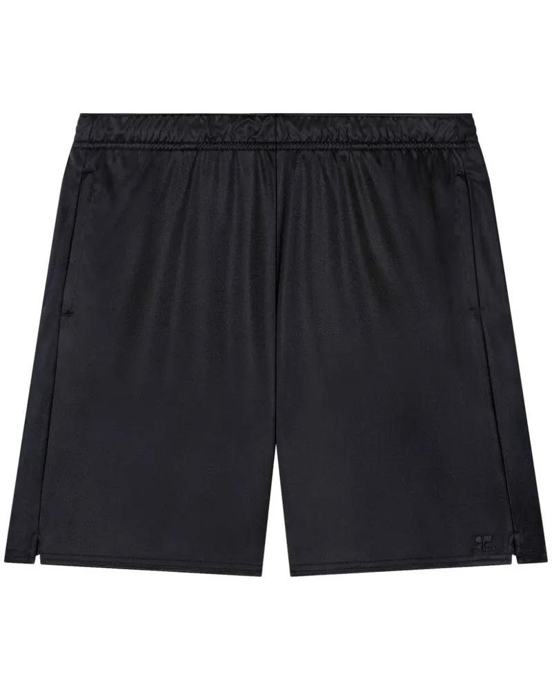 Courrèges Joggingshorts aus Jersey - Schwarz Schwarz