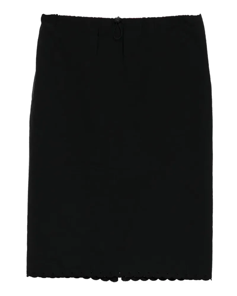 Cecilie Bahnsen Cbbria midi skirt - Schwarz Schwarz