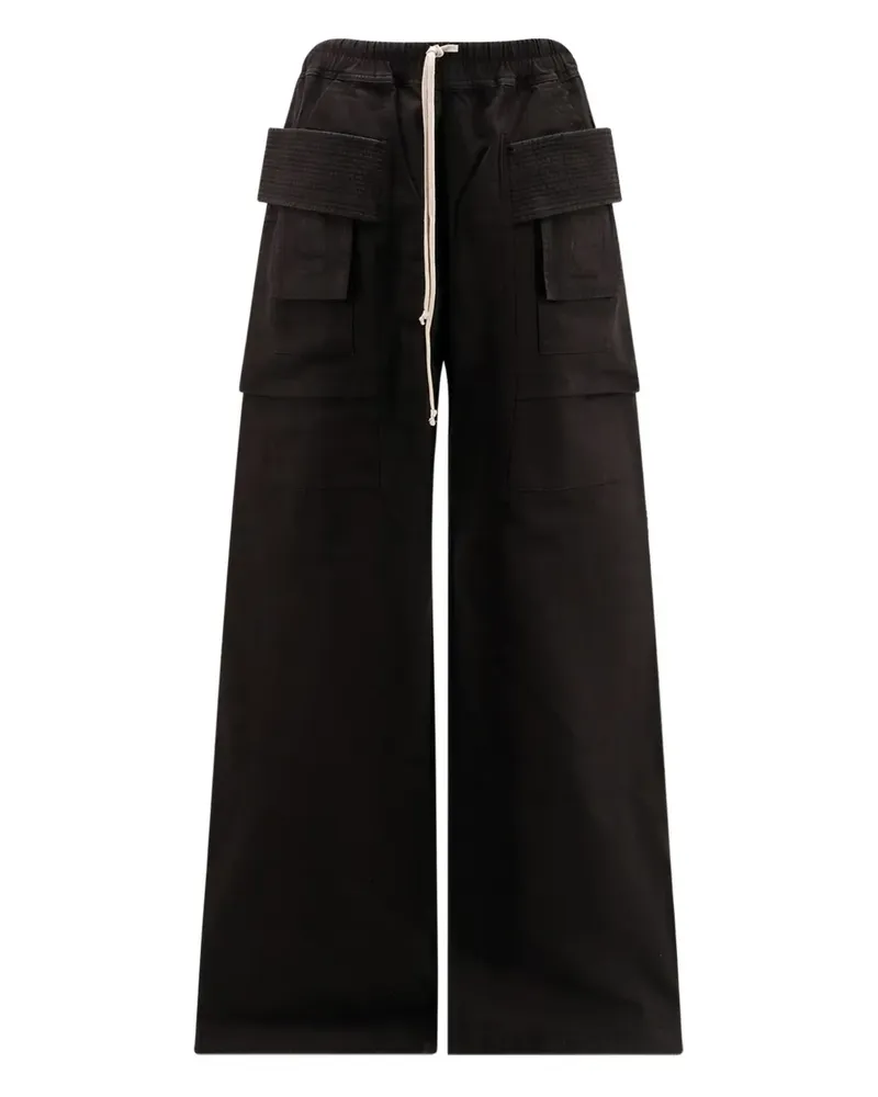 DRKSHDW by Rick Owens Hose mit Kordelzug - Schwarz Schwarz