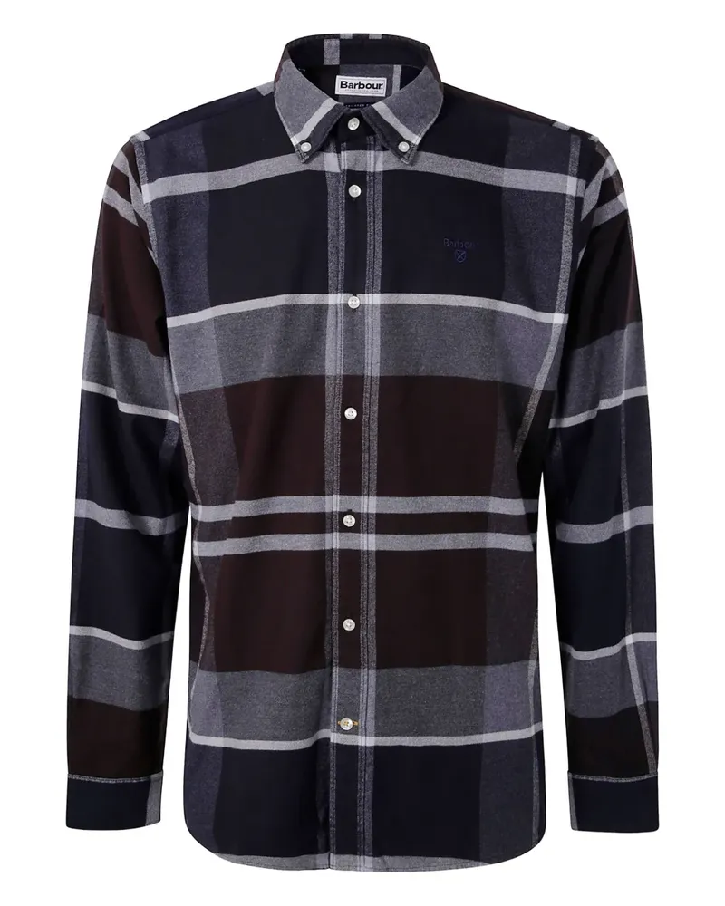 Barbour tartan-check shirt - Grau Grau