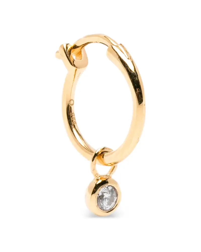 Missoma Mini Tennis Charm Creolen - Gold Gold