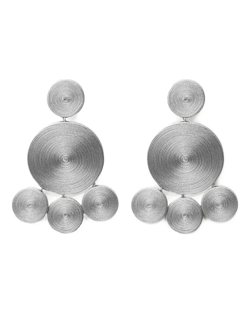 Simon Miller Deco circle earrings - Silber Silber