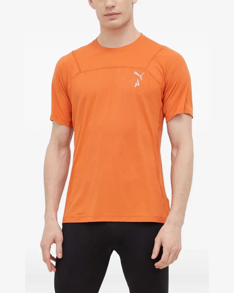 Puma Seasonal T-Shirt mit Logo-Print - Orange Orange