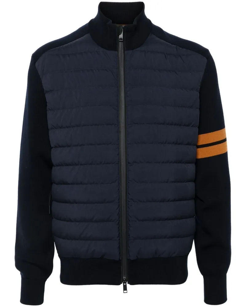 Ermenegildo Zegna Gesteppte Jacke - Blau Blau