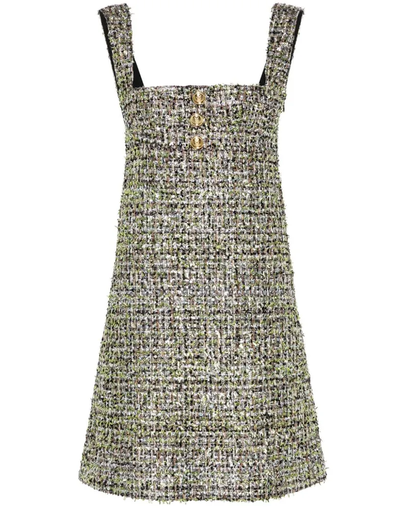Giambattista Valli Minikleid aus Lurex - Schwarz Schwarz
