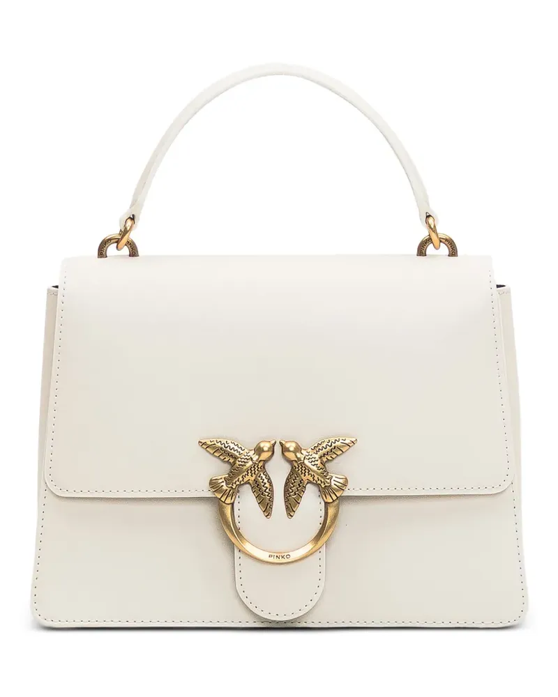 Pinko Classic Love Tote Bag - Weiß Weiß