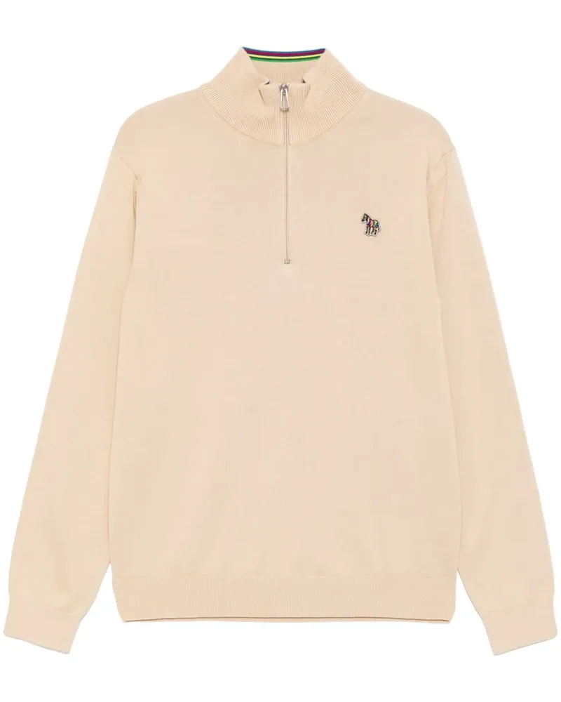 Paul Smith Pullover mit Reißverschluss - Nude Nude