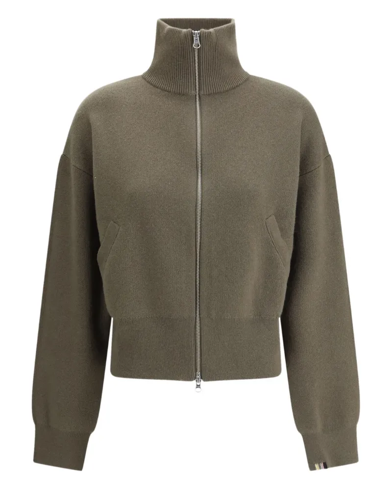 extreme cashmere Nº 385 Xtra Fab zip-up cardigan - Grün Grün
