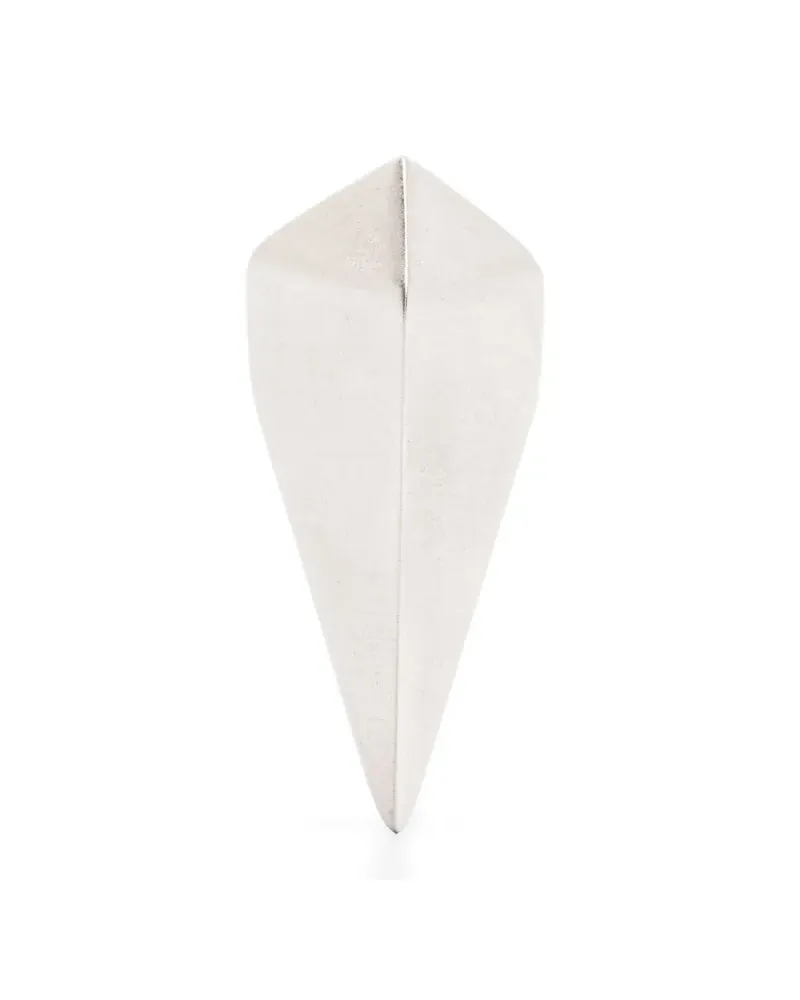 Rick Owens Mini Pyramid Ohrring - Silber Silber