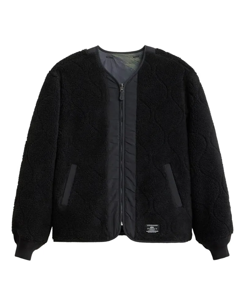 Alpha Industries M-65 reversible quilted jacket - Blau Blau