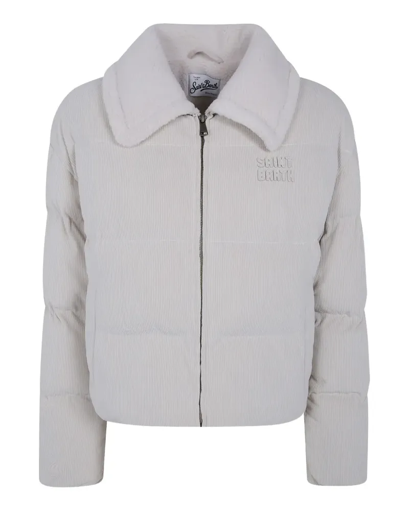 MC2 Saint Barth Klassische Cordjacke - Nude Nude