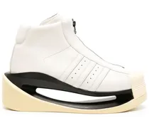 Gendo Pro Stiefel mit Streifen - Weiß