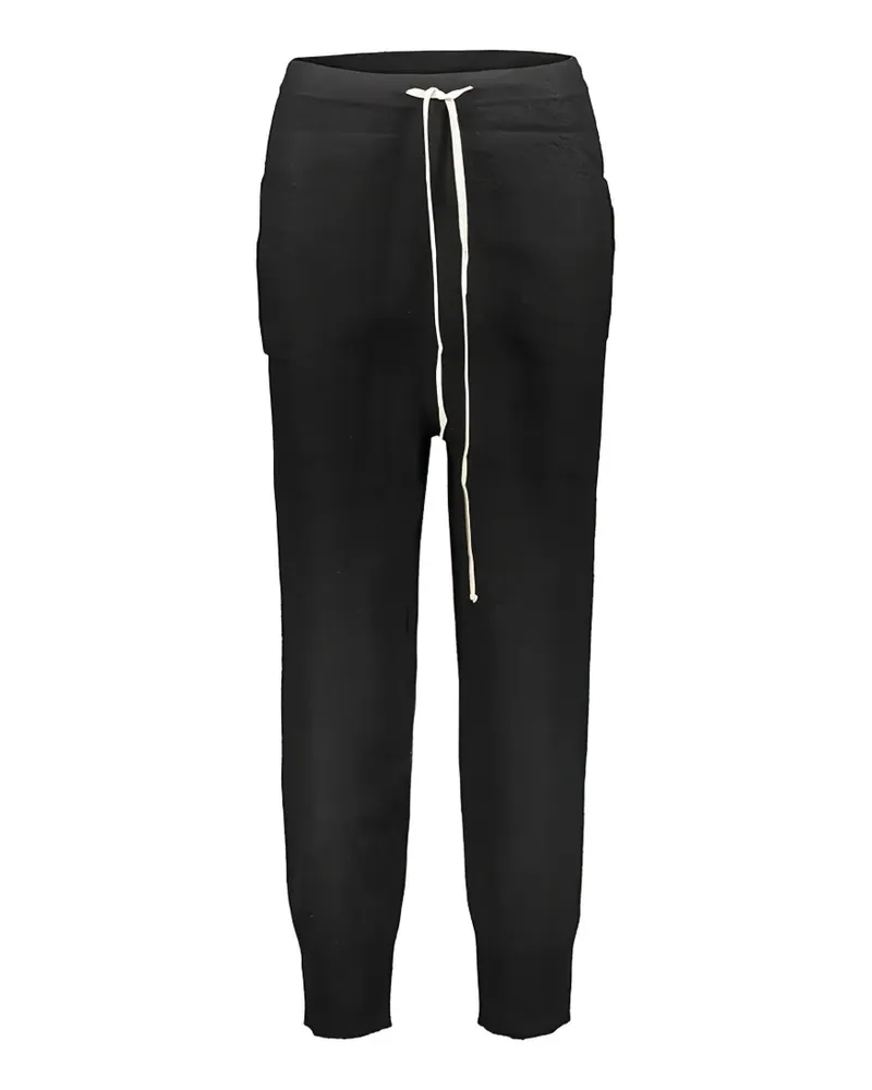 Rick Owens Hose mit Kordelzug - Schwarz Schwarz